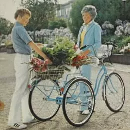 Отправляйтесь за покупками с велосипедом Schwinn Town & Country